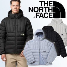 노스페이스 후드넥 덕다운 경량 패딩 (100% 오리털) (3color) -20407