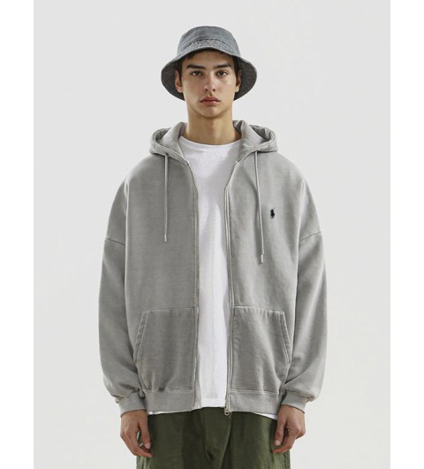 폴로 자수 PO_2 후드집업 - 6 Color