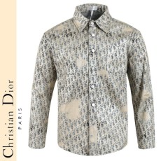 디올 오블리크 NB 셔츠 카키