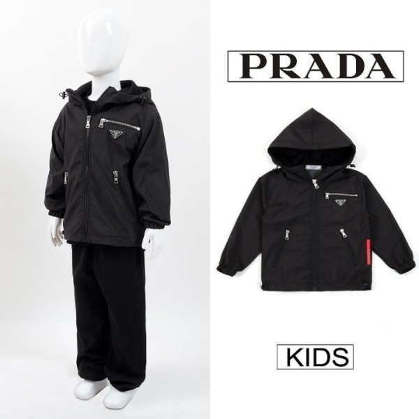 프라다 키즈 지퍼 포켓 바람막이-레플리카 사이트 쇼핑몰