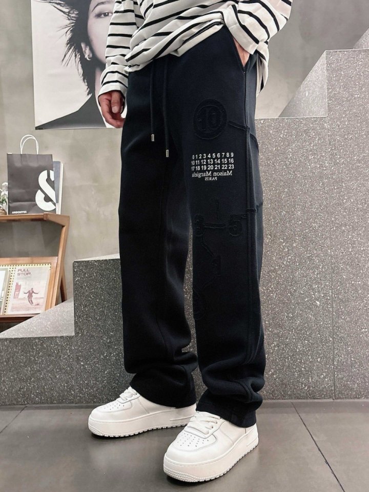 메종 마르지엘라 세미와이드 밴딩 팬츠 - 2 Color