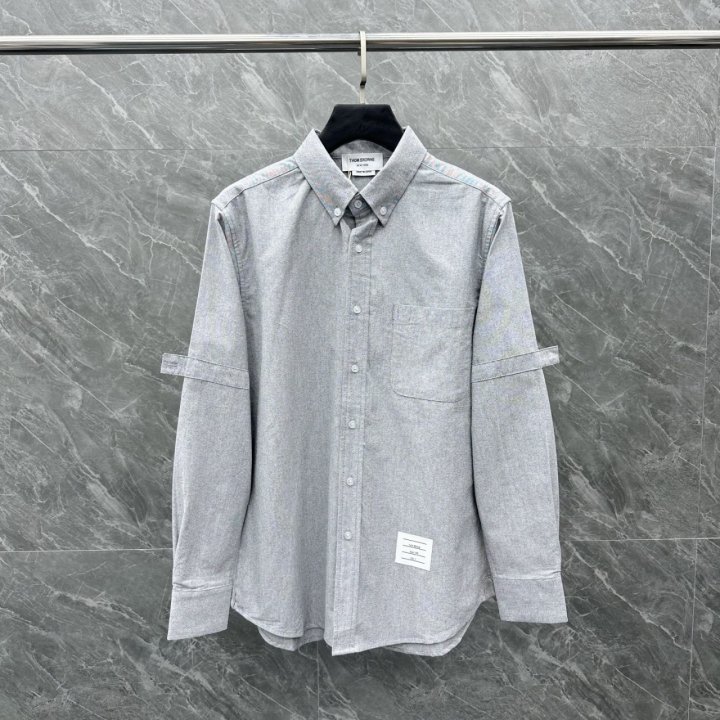 톰브라운 암밴드 셔츠