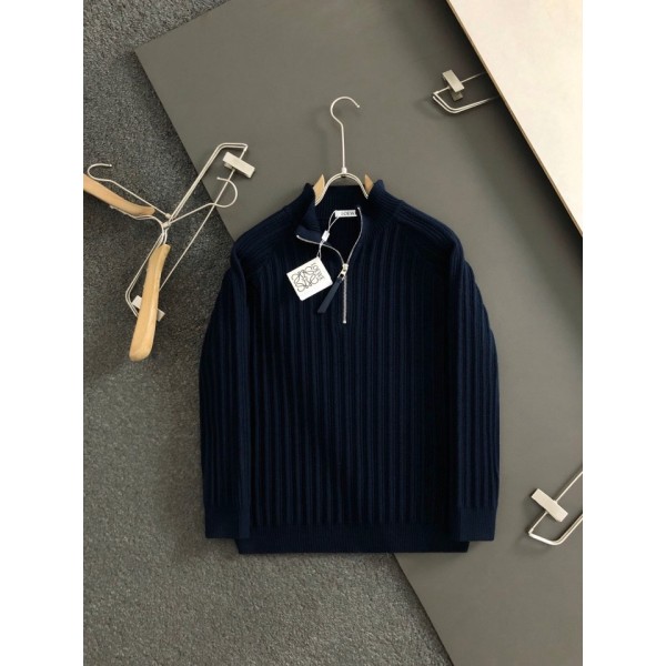 로에베 하프넥 양모 헤비 집업-레플리카 사이트 쇼핑몰