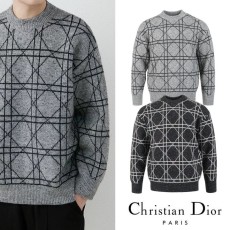 디올 까나쥬 램스울 니트 스웨터 (2color)
