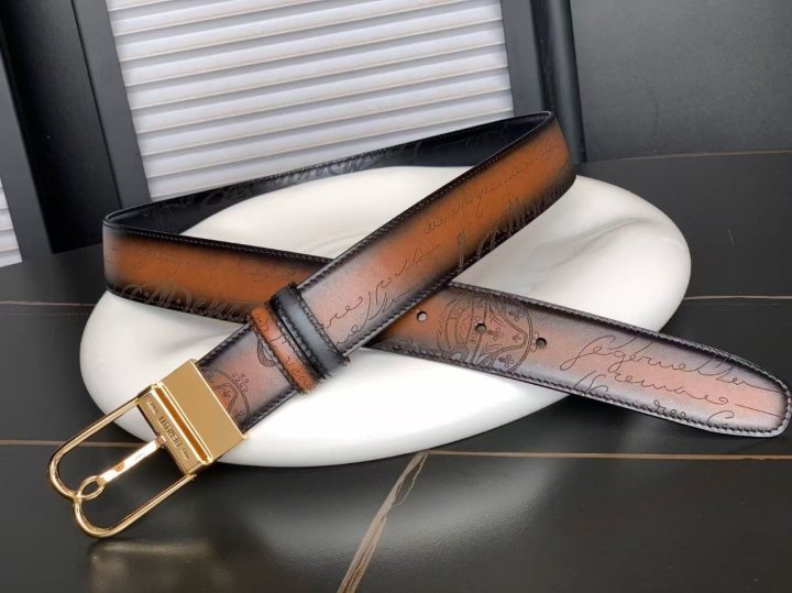 벨루티 볼루테 스크리토 레더 양면벨트 - 최상위버전