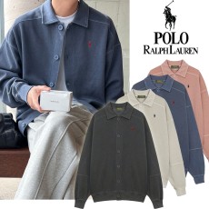 폴로 랄프로렌 피그먼트 카라넥 가디건 (4color) -20428