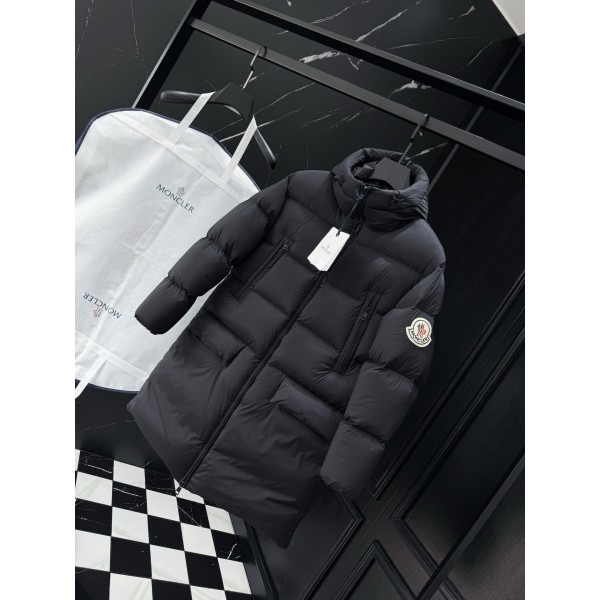 몽클레르 보소나 롱 다운 패딩 자켓 블랙-레플리카 사이트 쇼핑몰