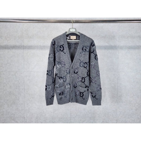 구찌 GG 인타르시아 울 가디건-레플리카 사이트 쇼핑몰