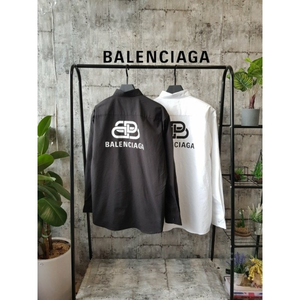 발렌시아가 워싱오버 피그먼트 셔츠 (2color)-레플리카 사이트 쇼핑몰