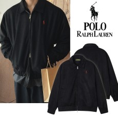 폴로 랄프로렌 오버핏 스웨이드 블루종 -20430