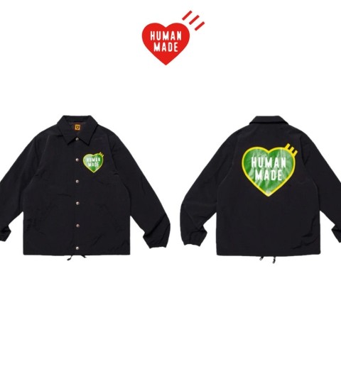 휴먼 메이드 코치 자켓 블랙