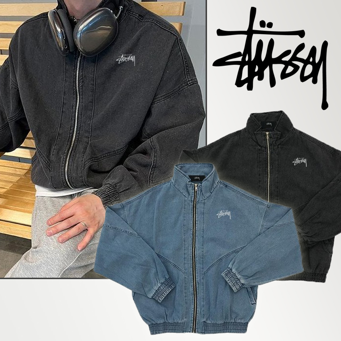 스투시 빈티지 오버핏 데님 자켓 (2color)