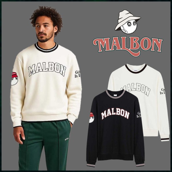 말본 라운드 크루넥 맨투맨 - 2 Color-레플리카 사이트 쇼핑몰