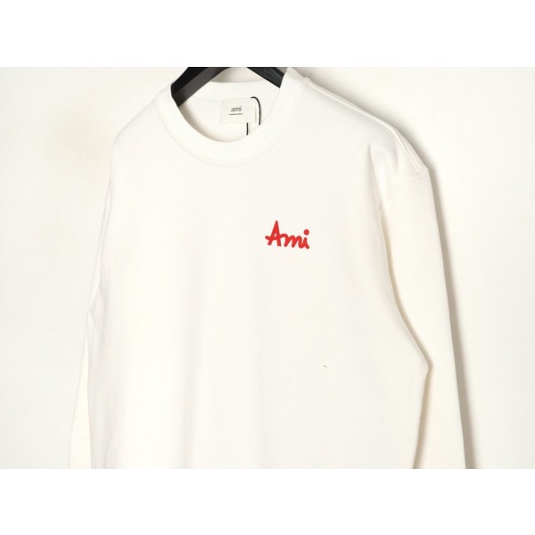 아미 레드로고 맨투맨 - 2 Color-레플리카 사이트 쇼핑몰