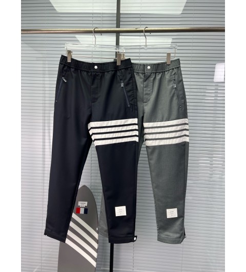 톰브라운 4BAR 밴딩 코튼 팬츠 - 2 Color