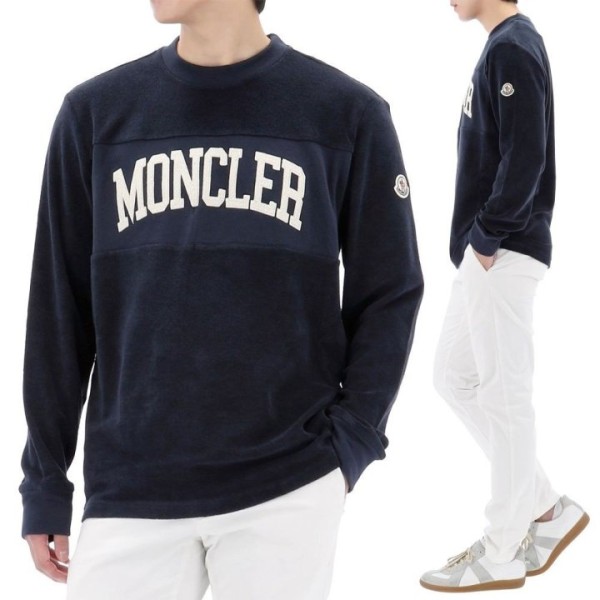 몽클레어 로고패치 유니버시티 티셔츠-레플리카 사이트 쇼핑몰