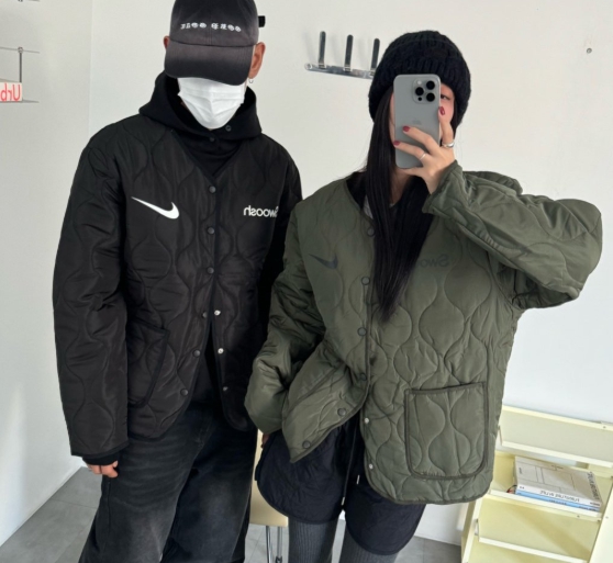 나이키 경량 깔깔이 퀄팅 자켓 (남녀공용) -3color