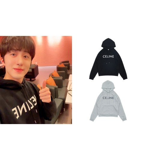 셀린느 루즈저지 후드티 - 2 Color