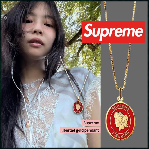 슈프림 19SS 리버타드 제니 목걸이