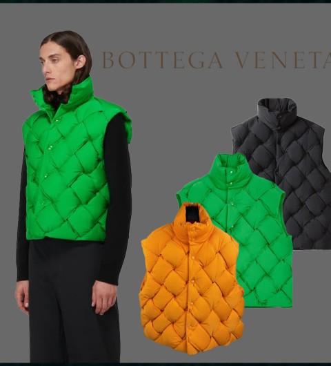 보테가베네타 인트레치아토 테크 나일론 다운 베스트 - 4 Color