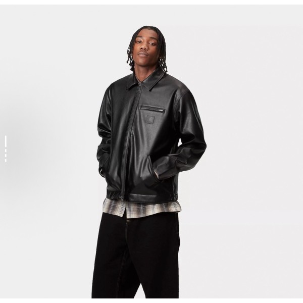 칼하트 WIP 디트로이트 레더자켓-레플리카 사이트 쇼핑몰