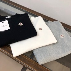 몽클레어 로고패치 베이직 니트 - 3 Color