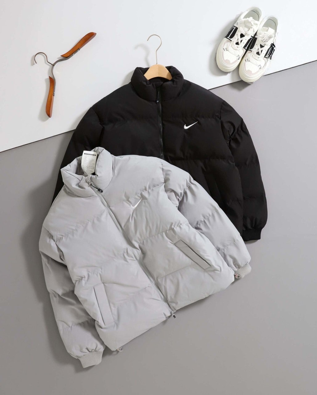 나이키 스우시 뉴챔프 푸퍼 패딩 - 2 Color