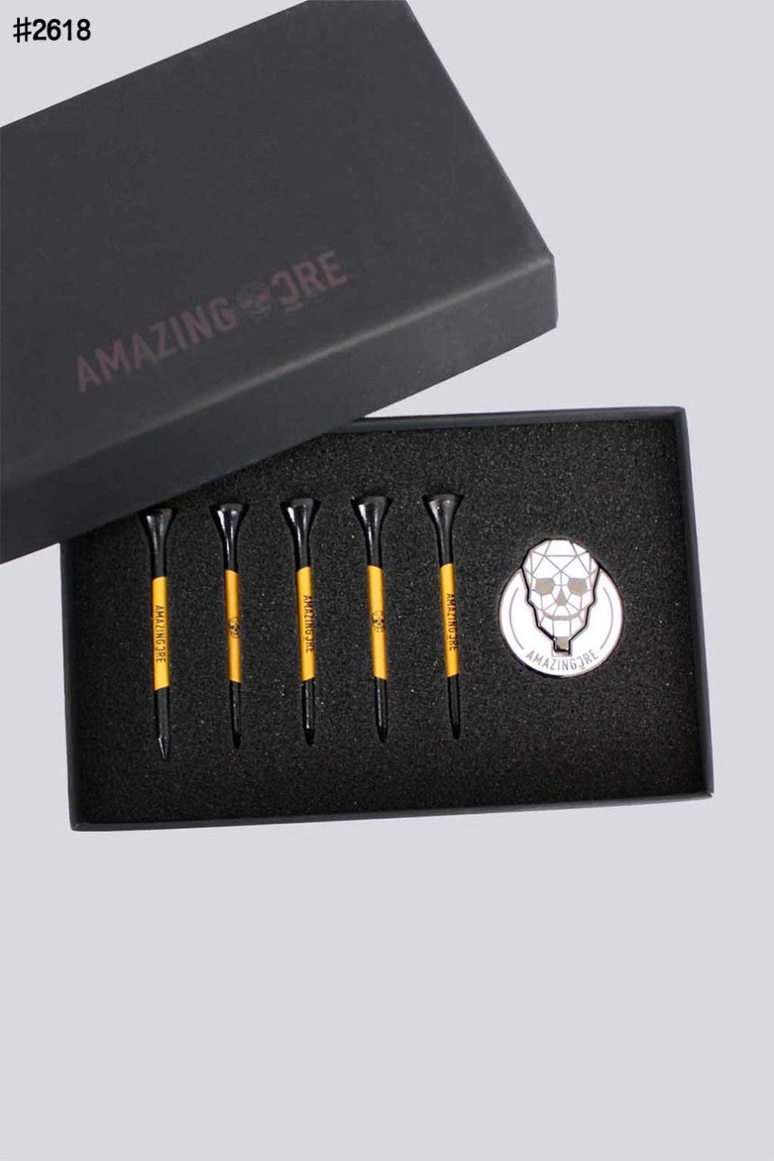 어메이징크리 알렉스 볼마커 & 골프티 세트