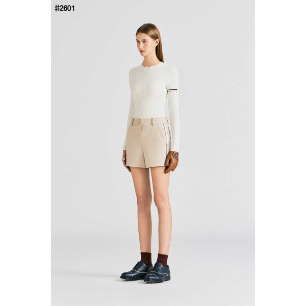 지포어 여성 사이드 자수 테이프 A 라인 쇼트 팬츠 - 2 Color-레플리카 사이트 쇼핑몰