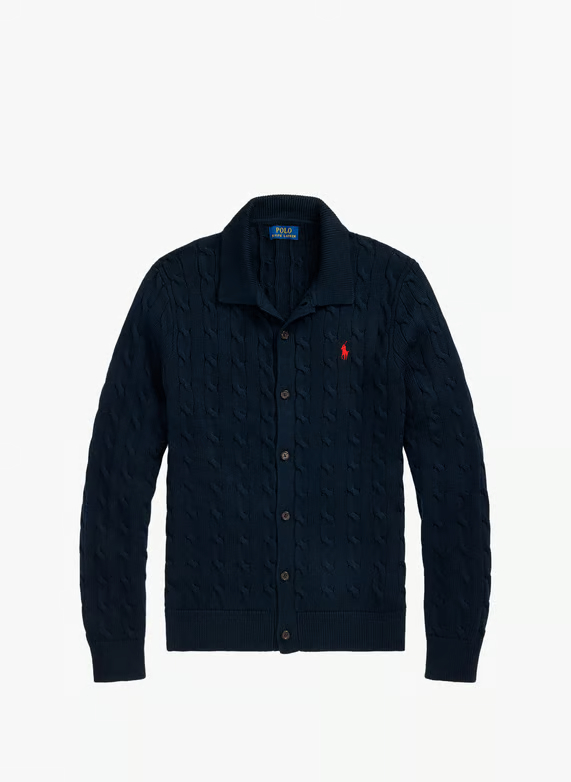 폴로 랄프로렌 케이블 니트 가디건 - 2 Color