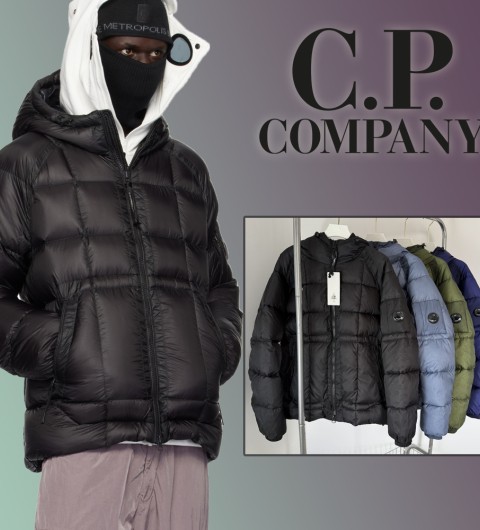 CP컴퍼니 DD쉘 후드 미디엄 다운 자켓 - 3 Color