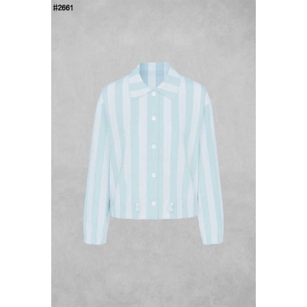 지포어 여성 경량 우븐 스트라이프 셔켓 - 2 Color-레플리카 사이트 쇼핑몰