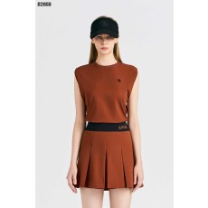 지포어 여성 우븐 저지 베스트 - 2 Color