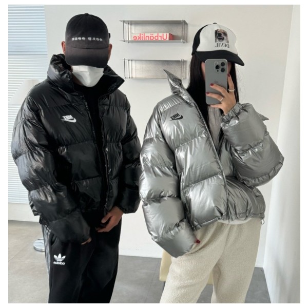 나이키 글로시 푸퍼패딩 (4color)-레플리카 사이트 쇼핑몰