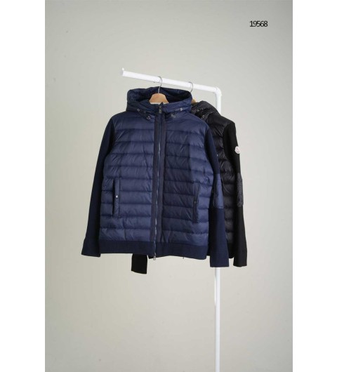 몽클레어 하이브리드 경량 후드 니트패딩 - 2 Color