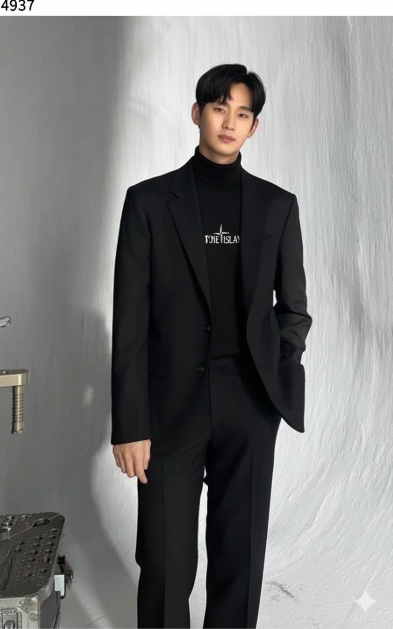 스톤아일랜드 수입고급 워크숍 하프 터틀넥 니트