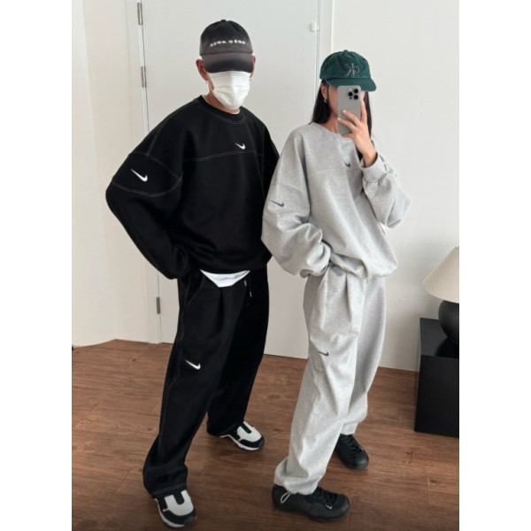 나이키 스티치 럭비세트(기모) -2color--레플리카 사이트 쇼핑몰