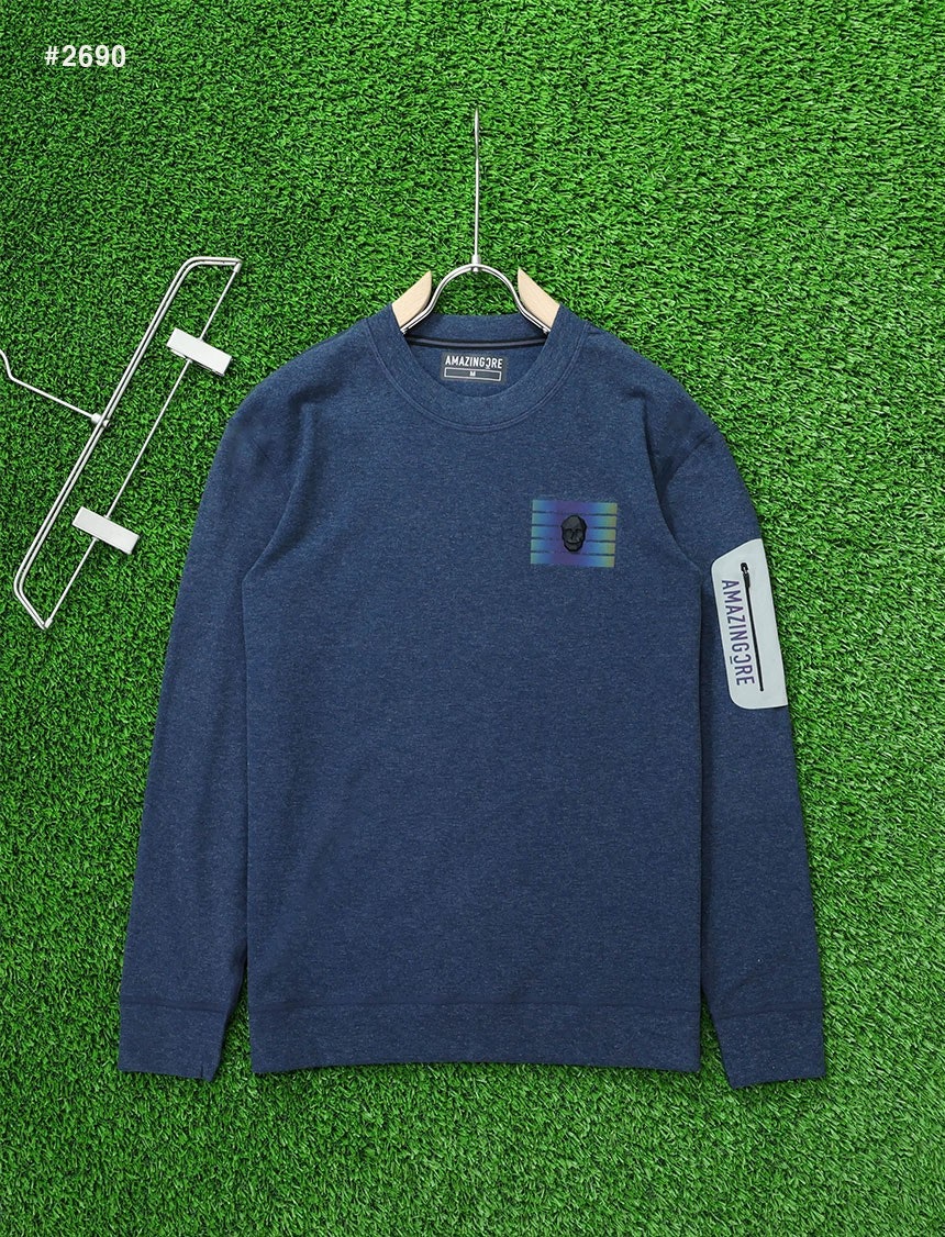 어메이징크리 아코디오 플리스 라운드 티셔츠 - 2 Color