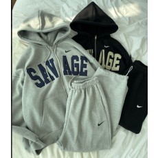 나이키 세비지 후드집업 세트 (기모) -2color