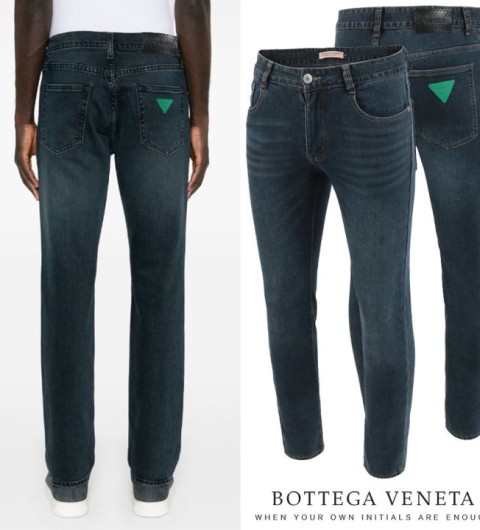 보테가베네타 트라이앵글 그린와팬 밍크융 슬림진