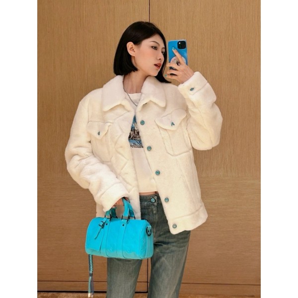 루이비통 밍크 트러커 자켓-레플리카 사이트 쇼핑몰