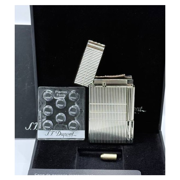 듀퐁라이터 18106 빈티지 실버 골든 스트라이프 라인 라이터 컬렉션 (국내당일배송)-레플리카 사이트 쇼핑몰