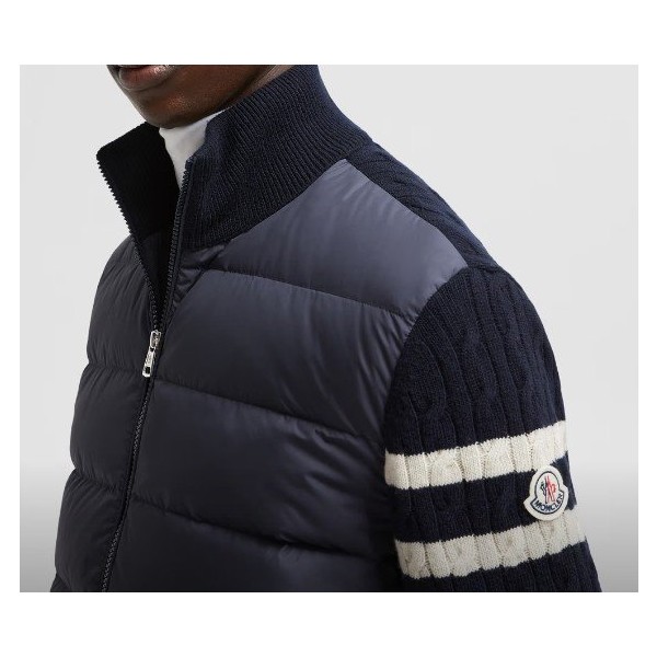 몽클레어 패딩 집업 울 가디건-레플리카 사이트 쇼핑몰