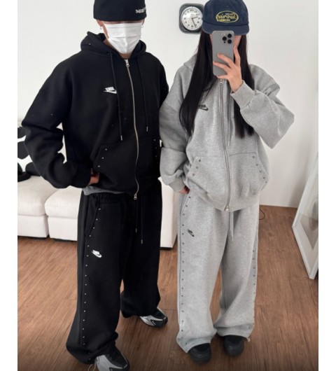 나이키 스토드 후드집업세트(기모) -2COLOR-