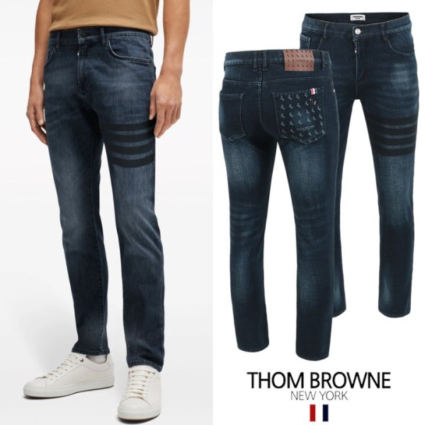 톰브라운 블랙4바 도그 멀티그래픽 융기모 슬림진-레플리카 사이트 쇼핑몰