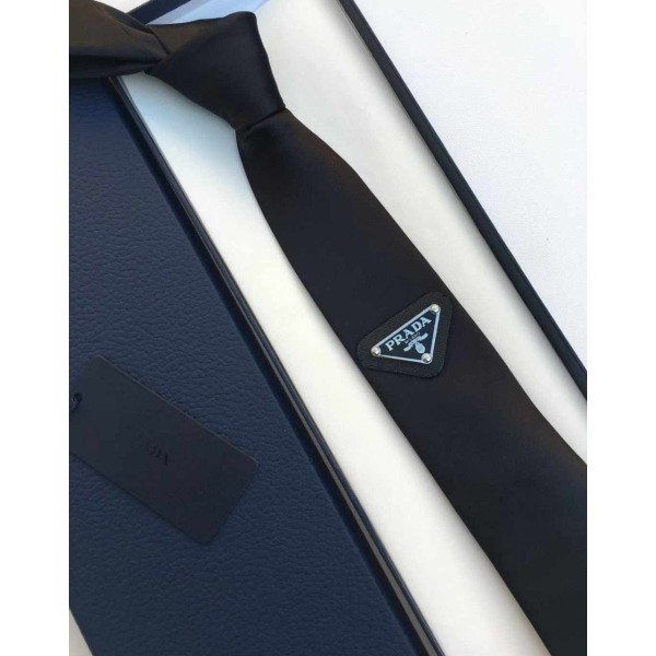 프라다 삼각로고 실크 넥타이-레플리카 사이트 쇼핑몰