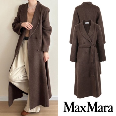 [MaxMara] 막스마라 버튼 캐시미어 코트