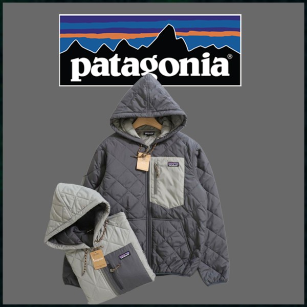 파타고니아 다이아몬드 퀼티드 보머 후디 자켓 - 2 Color-레플리카 사이트 쇼핑몰