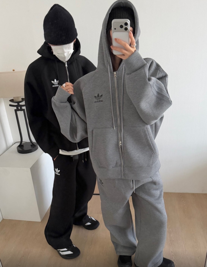 아디다스 네오 기모세트 (2color)