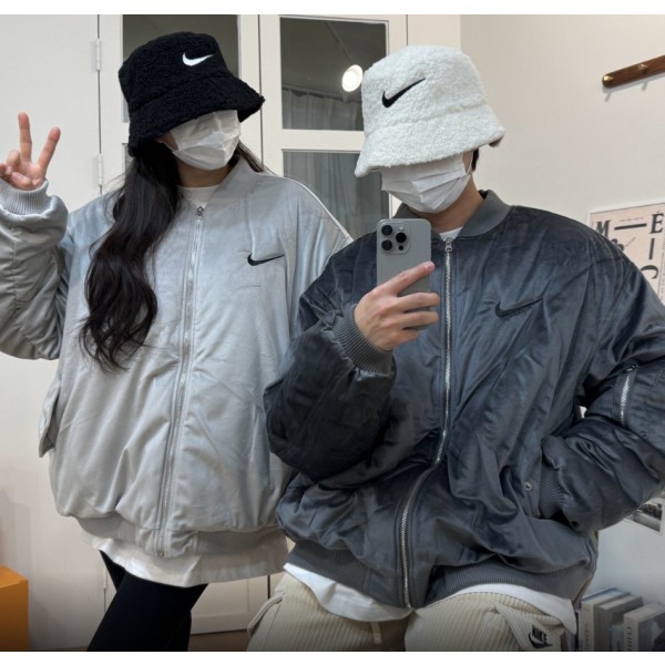 나이키 벨벳 봄버 점퍼 (5color)-레플리카 사이트 쇼핑몰